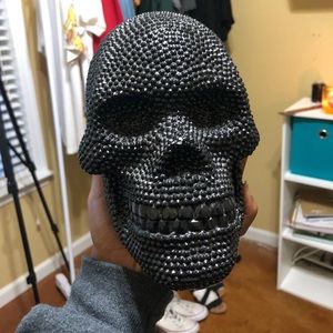 Black Skull Decor